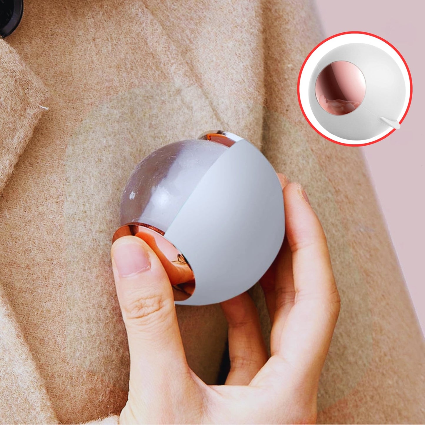 Bola Quita Pelos Reutilizable Rodillo PREMIUM