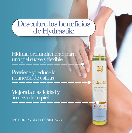 Aceite Natural Hydrastrik: Anticelulitis y Antiestrias